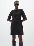 InWear Bryelle Round Neck Mini Dress, Black