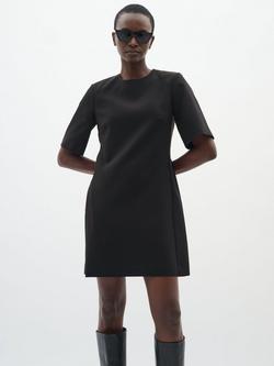 InWear Bryelle Round Neck Mini Dress, Black, Black
