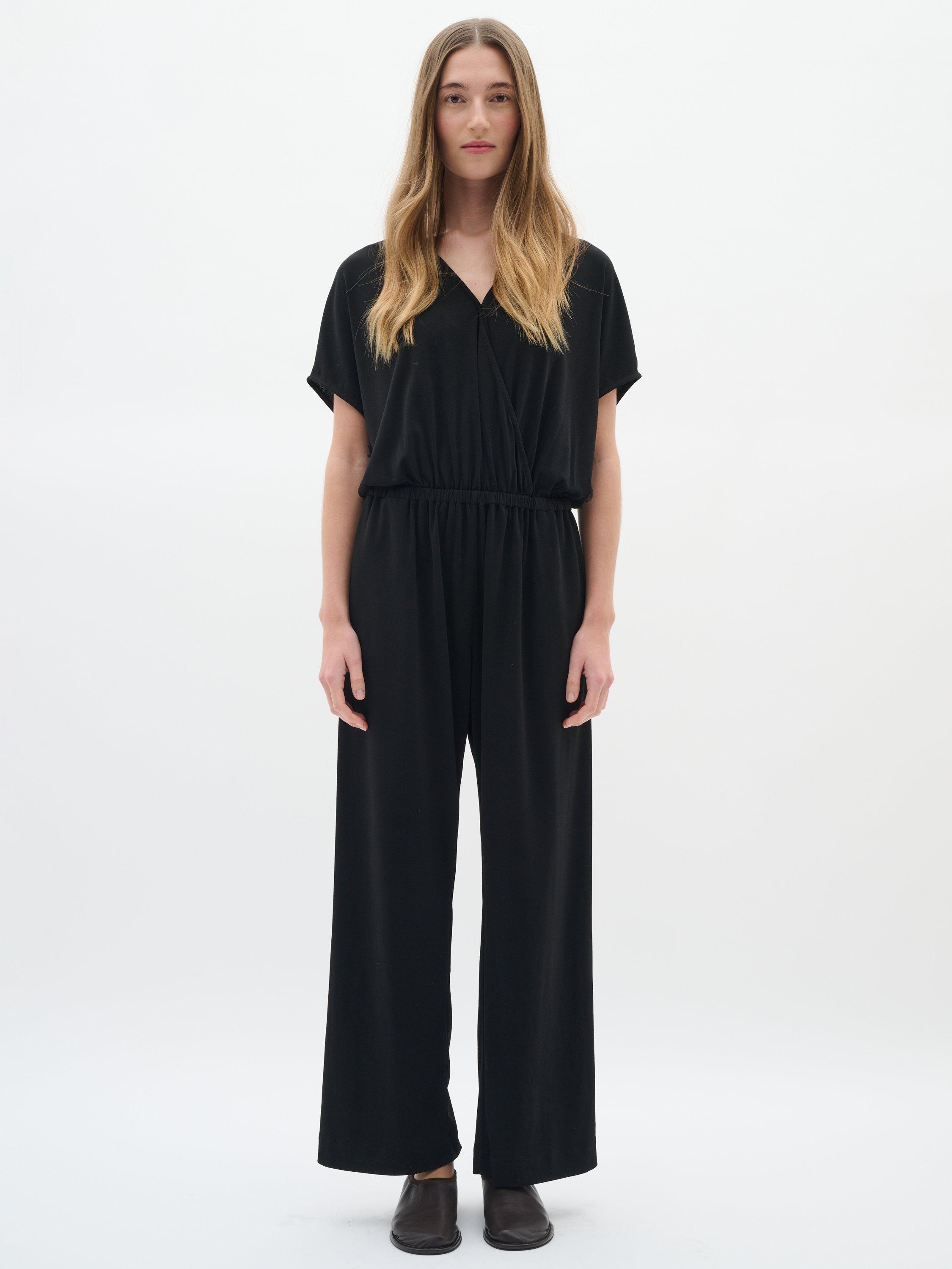Product image 3 of 6, which shows InWear Galdria V-Neck Jumpsuit, Black, XS