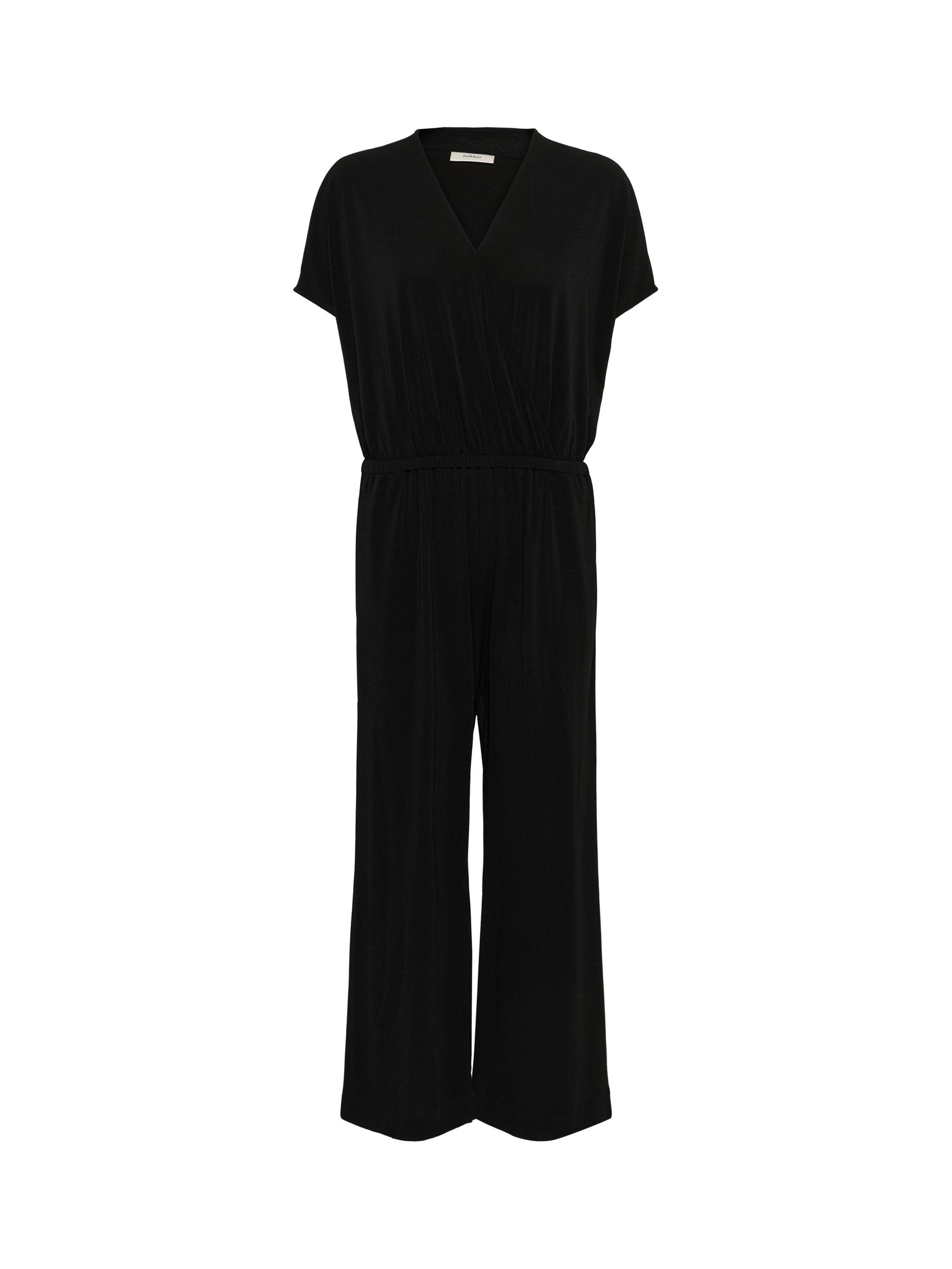 Product image 5 of 6, which shows InWear Galdria V-Neck Jumpsuit, Black, XS
