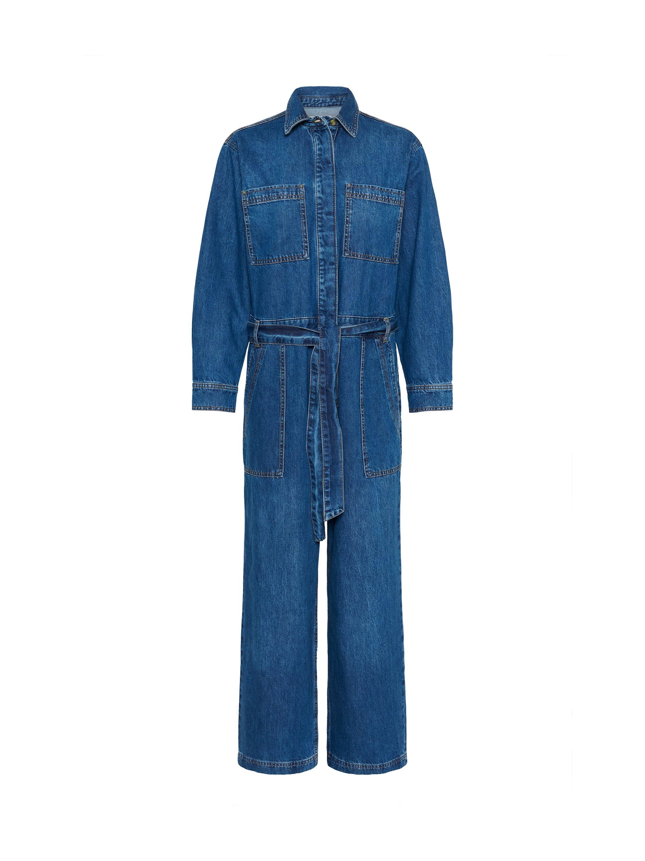Product image 5 of 6, which shows InWear Naava Denim Jumpsuit, Medium Vintage, 8