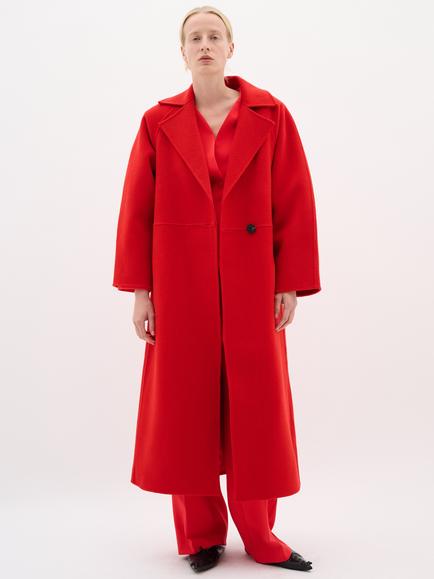 InWear Yilla Wool Blend Coat, Cranberry