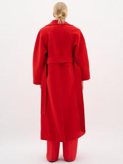 InWear Yilla Wool Blend Coat - view 2, Cranberry