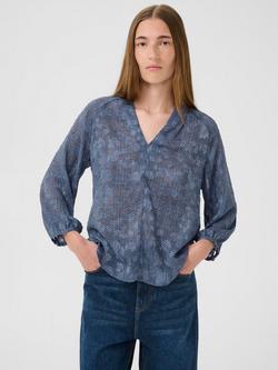 InWear Addison Abstract Dot Top, Blue, Blue