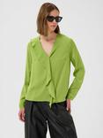 InWear Auda Ruffle Detail Top, Kelp Forest