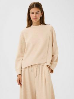 InWear Gida Vincent Wrap Jumper, Haze Melange, Haze Melange