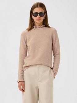 InWear Guni Anaja Ruffle Jumper, Dusty Blush, Dusty Blush