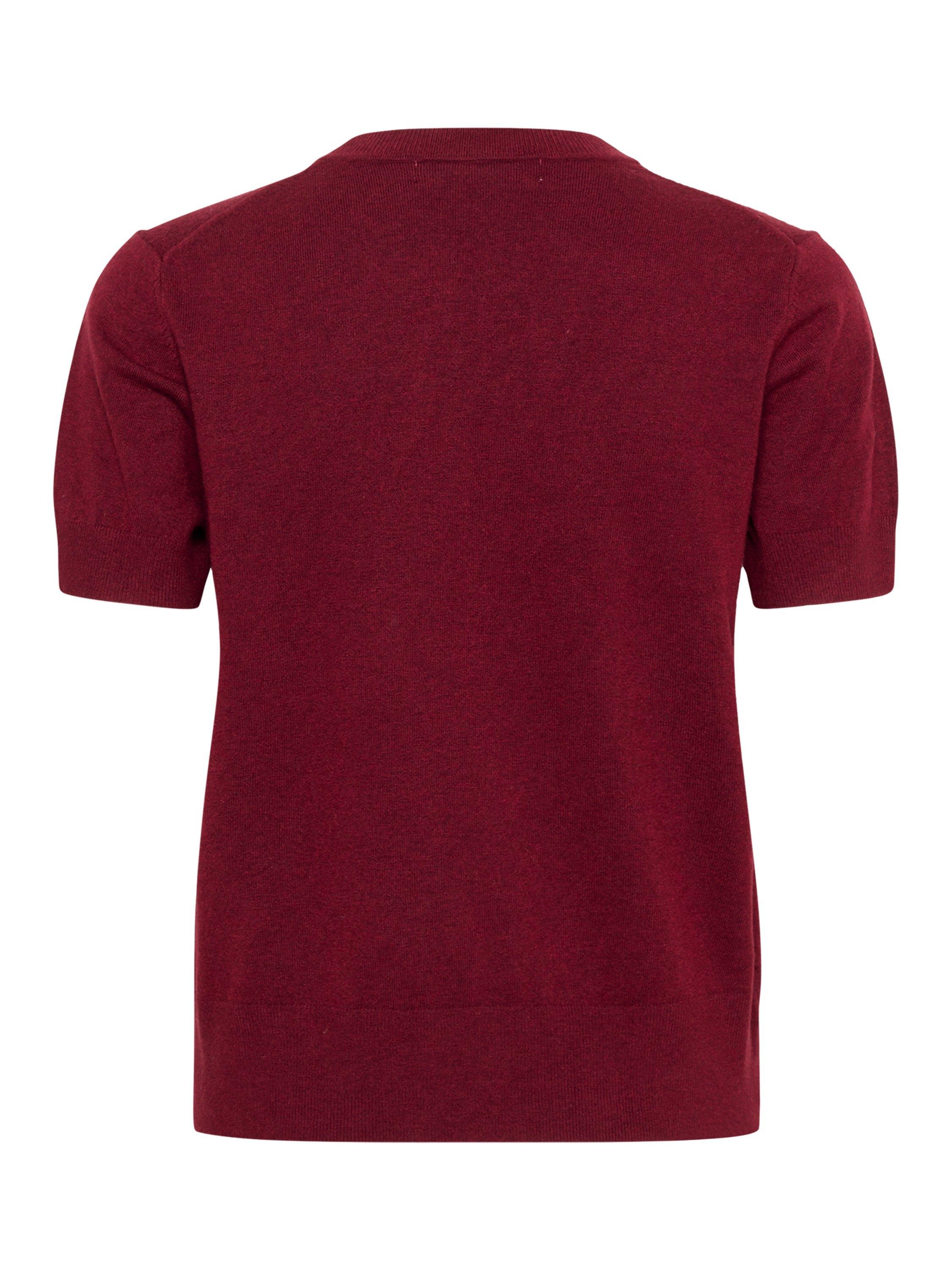 Product image 6 of 6, which shows InWear Kellsie Short Sleeve Jumper, Cabernet, XS