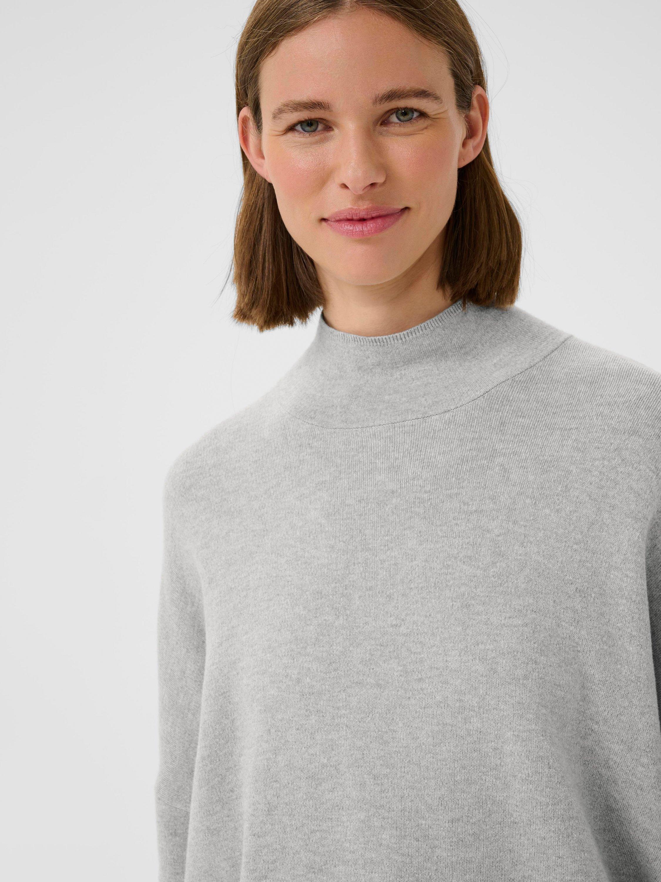 Product image 4 of 6, which shows InWear Tenley Turtleneck Jumper, Granite Melange, XS