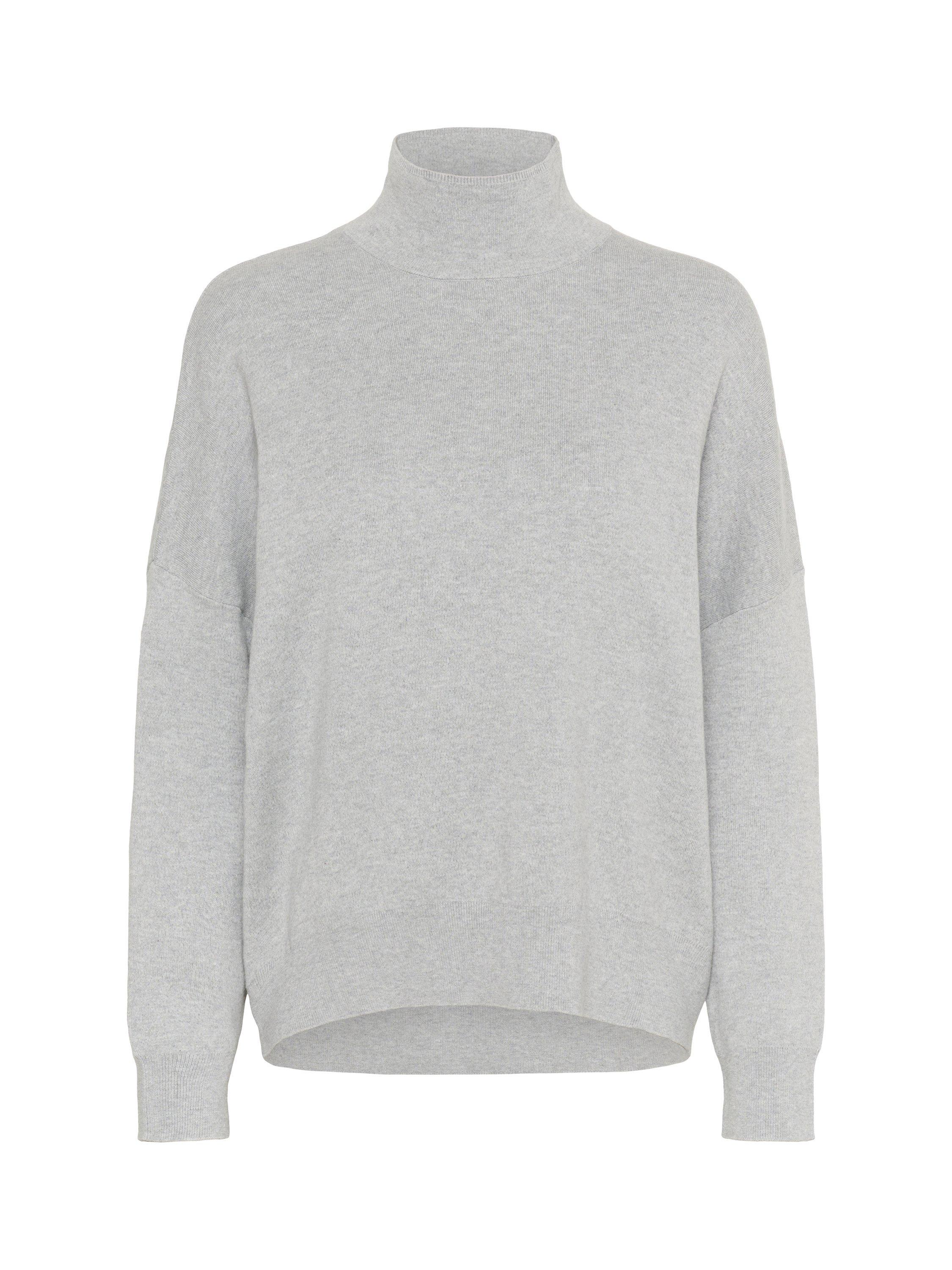 Product image 5 of 6, which shows InWear Tenley Turtleneck Jumper, Granite Melange, XS