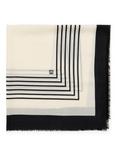 InWear Ami Striped Wool Square Scarf