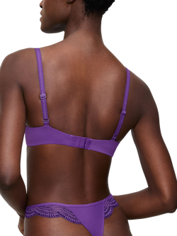 Triumph Comfort Glam Push-Up Bra - view 2, Purple Passion