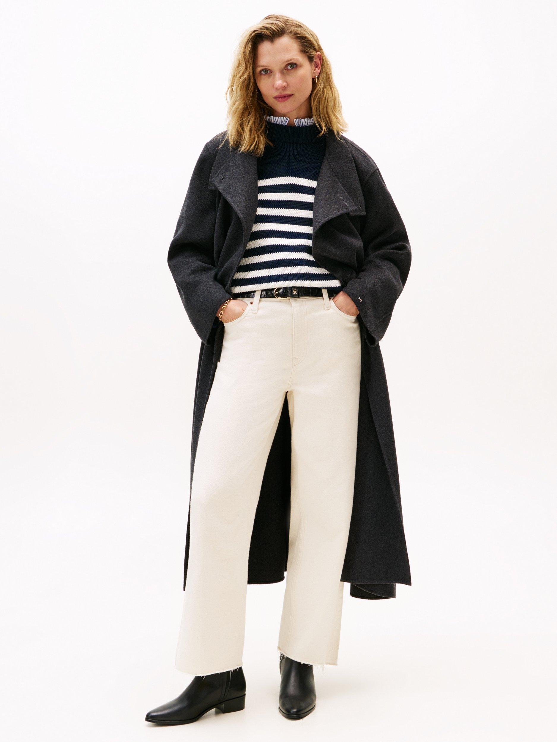 Product image 5 of 6, which shows Tommy Hilfiger Leather Pointed Toe Ankle Boots, Black, EU39