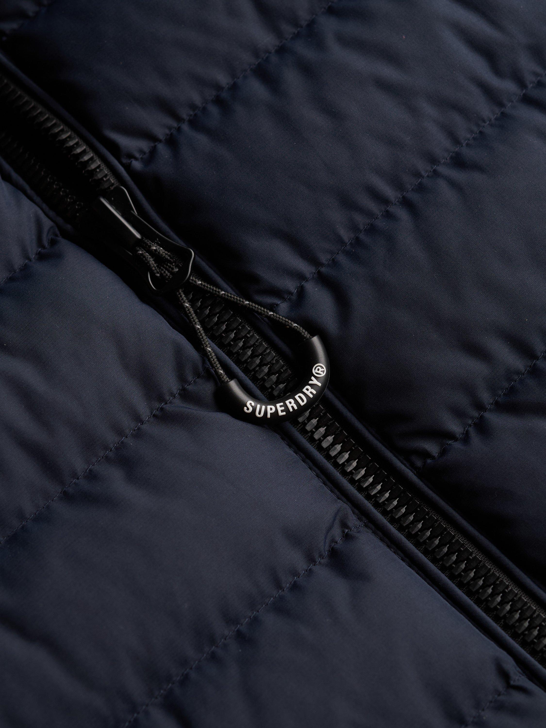 Product image 7 of 7, which shows Superdry Fuji Printed Padded Jacket, Eclipse Navy, XXXL