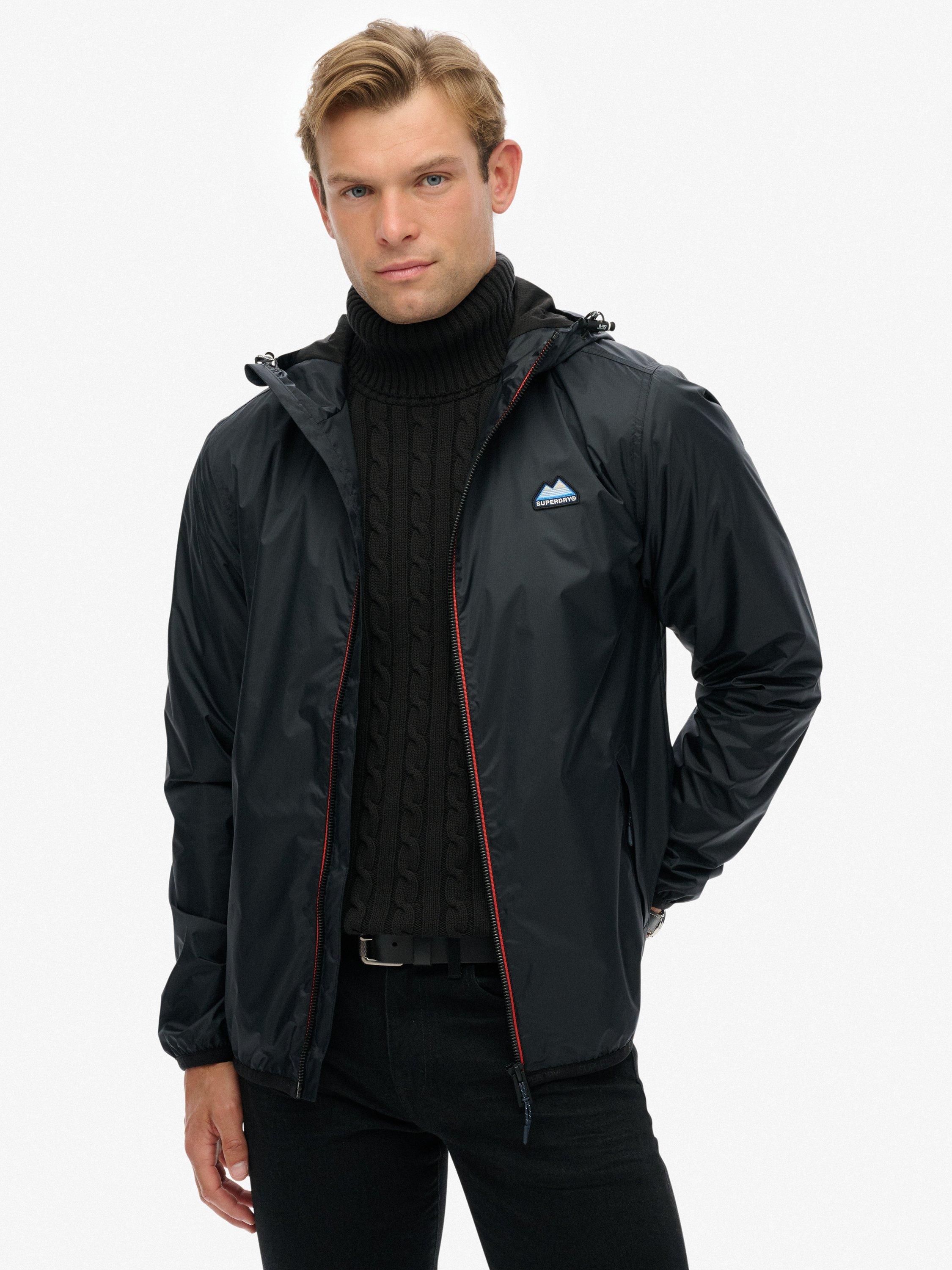 Product image 1 of 6, which shows Superdry Essential Tri Windbreaker Jacket, Trail Navy, L