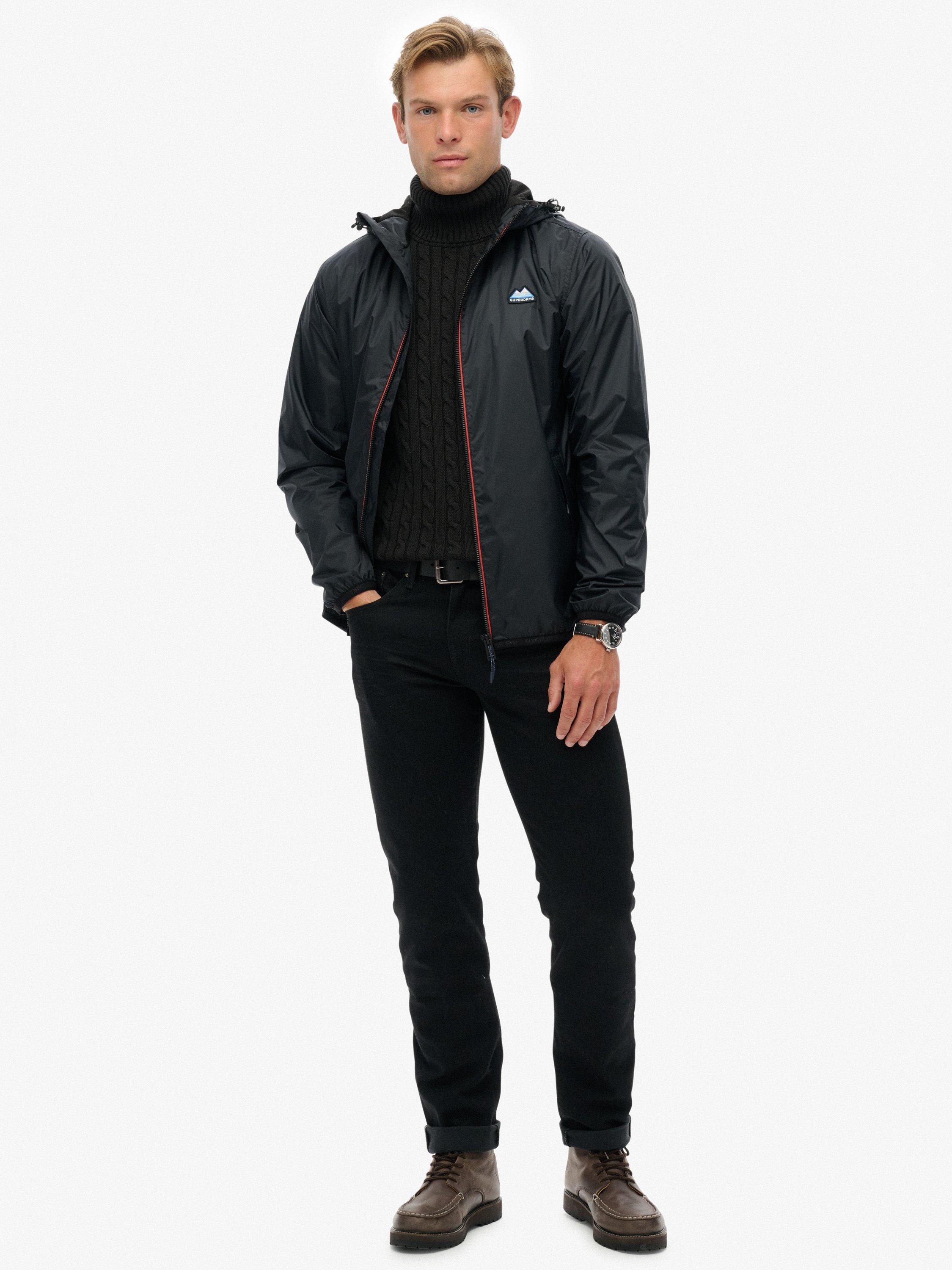 Product image 3 of 6, which shows Superdry Essential Tri Windbreaker Jacket, Trail Navy, L