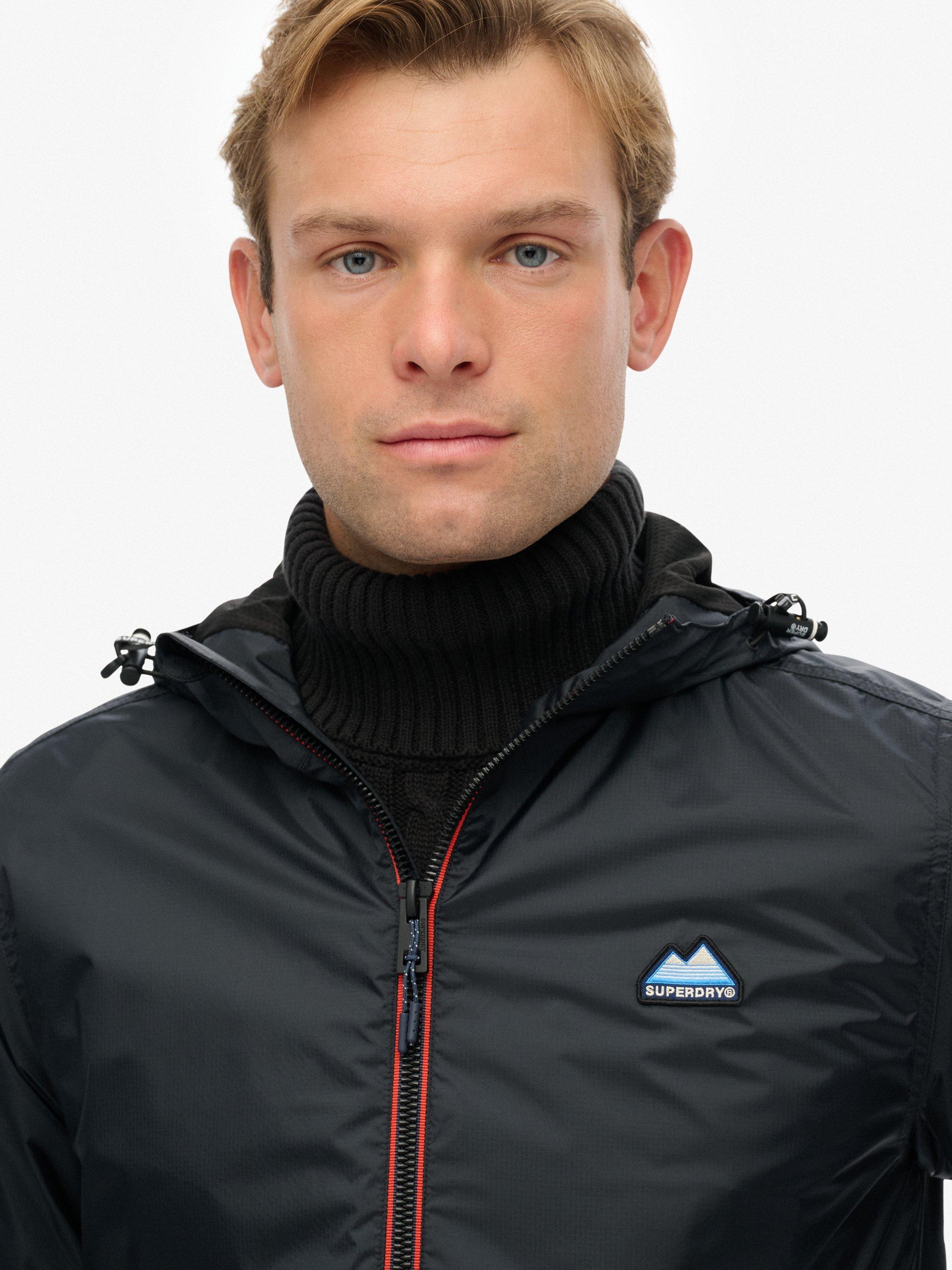 Product image 4 of 6, which shows Superdry Essential Tri Windbreaker Jacket, Trail Navy, L