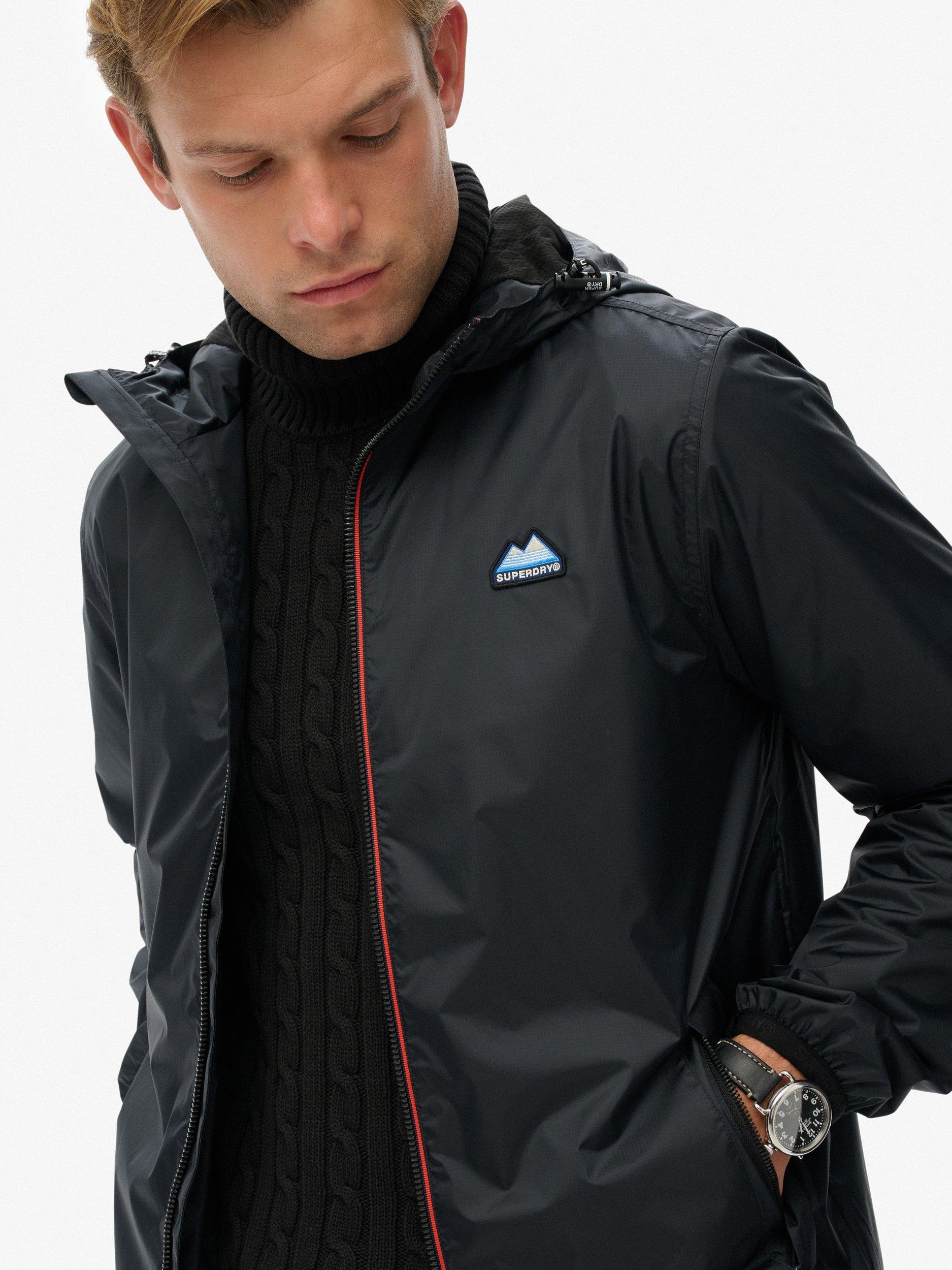 Product image 6 of 6, which shows Superdry Essential Tri Windbreaker Jacket, Trail Navy, L