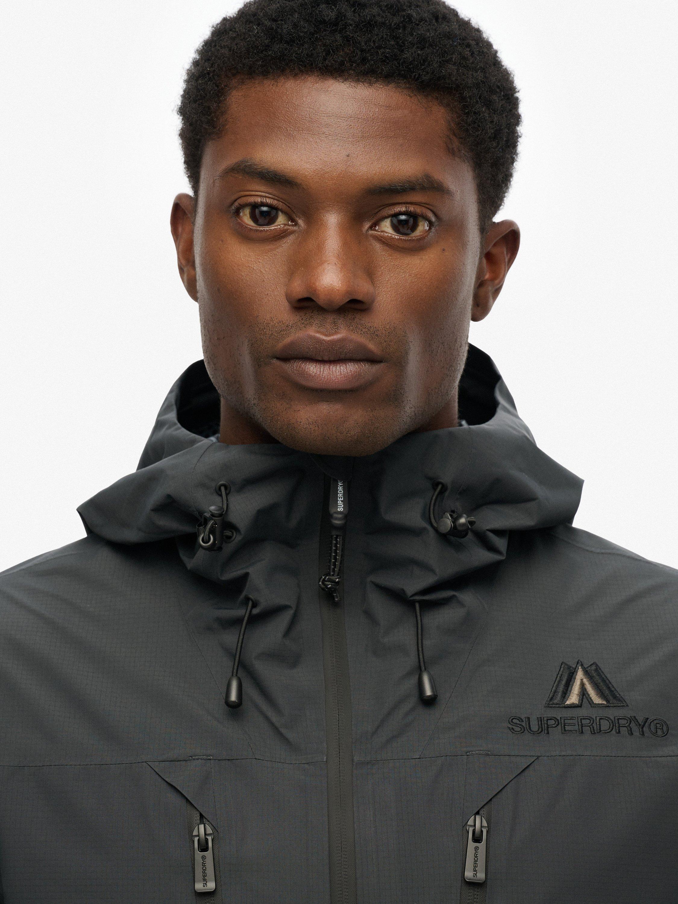 Product image 6 of 6, which shows Superdry Waterproof Jacket, Blue Graphite, L