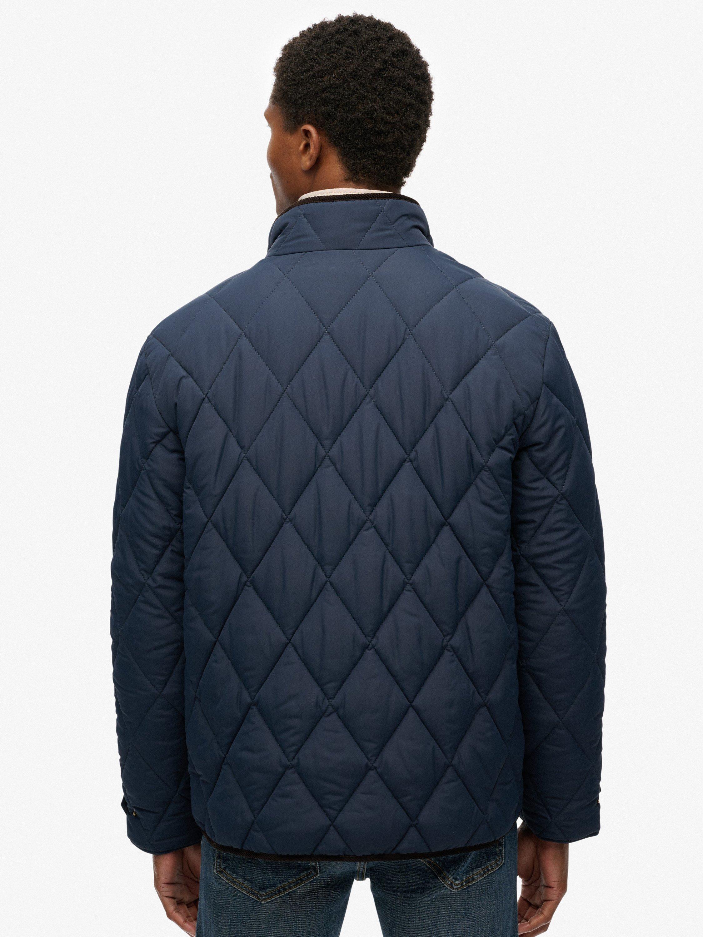 Product image 2 of 6, which shows Superdry Quilted Estate Liner Jacket, Nautical Navy, L