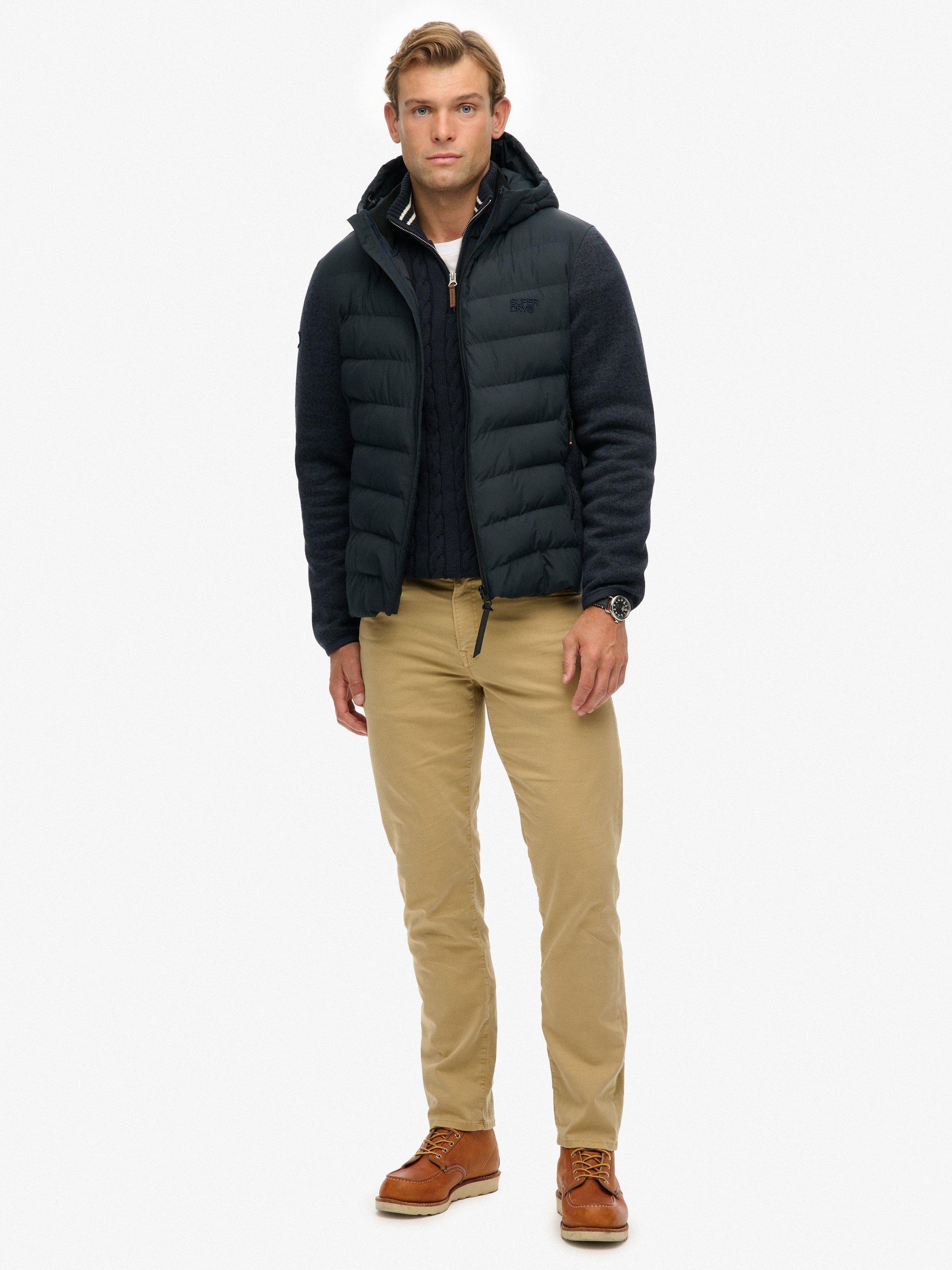 Product image 3 of 6, which shows Superdry Slim Fit Jacket, Eclipse Navy, XXL