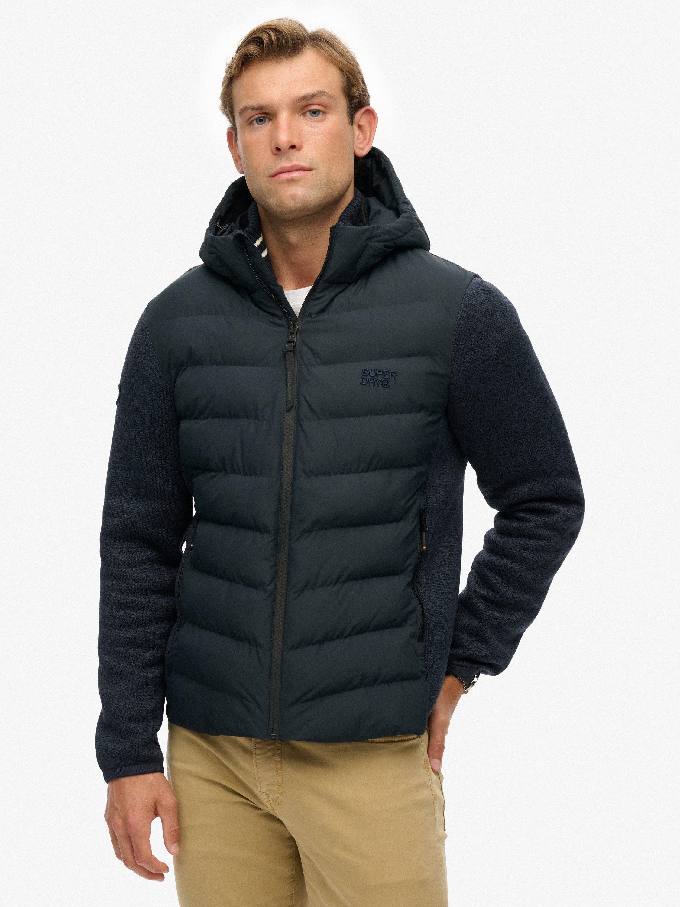 Product image 4 of 6, which shows Superdry Slim Fit Jacket, Eclipse Navy, XXL