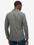 Superdry Premium Check Oxford Shirt, Navy Marl