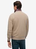 Superdry Tokyo Narrative Loose Sweatshirt, Stone Taupe Brown