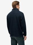 Superdry Storm Fleece Half Zip Jumper, Navy Grit