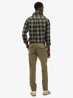 Superdry Premium Chinos - view 2, Chive Green