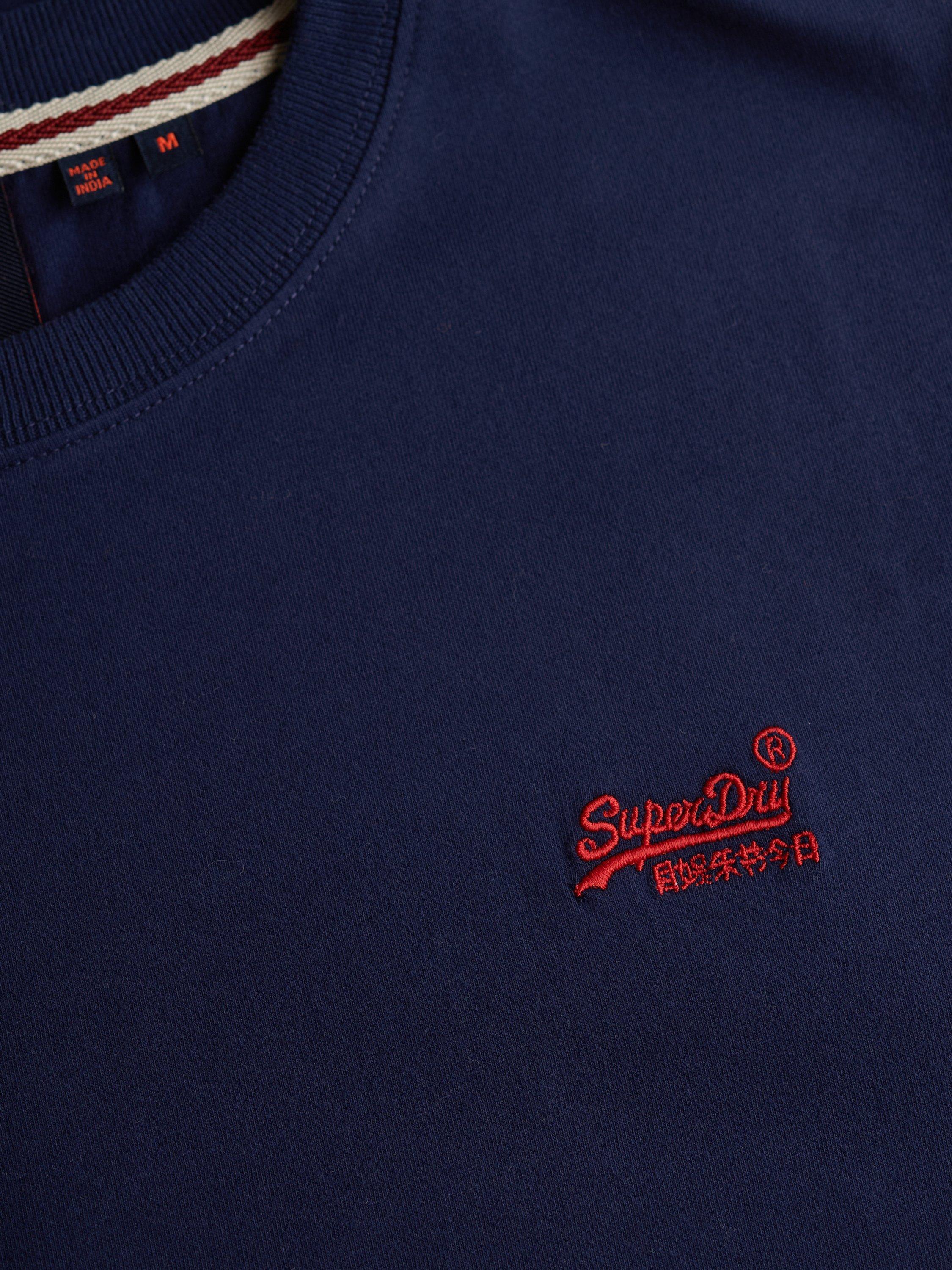 Product image 6 of 6, which shows Organic Cotton Essential Logo T-Shirt, Atlantic Navy, XXL