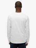 Superdry Classic Essential Long Sleeve Cotton T-Shirt, Optic
