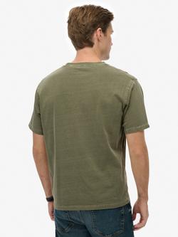 Superdry Essentials Relaxed T-Shirt - view 2, Light Khaki Green