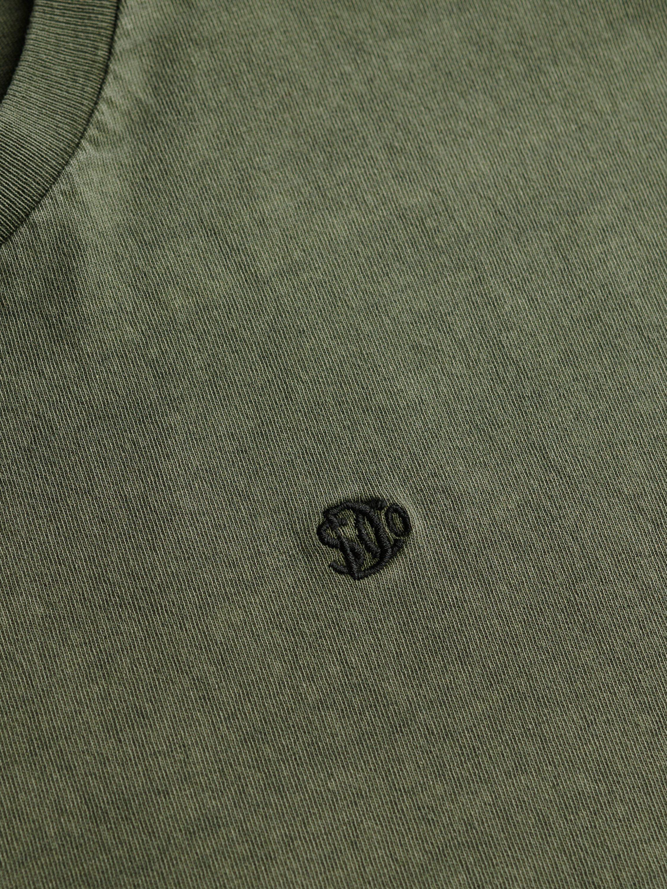 Product image 6 of 6, which shows Superdry Essentials Relaxed T-Shirt, Beetle Green, S