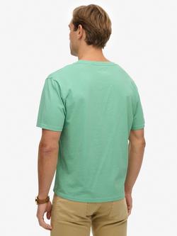 Superdry Essentials Relaxed T-Shirt, Spearmint Green - view 2, Spearmint Green