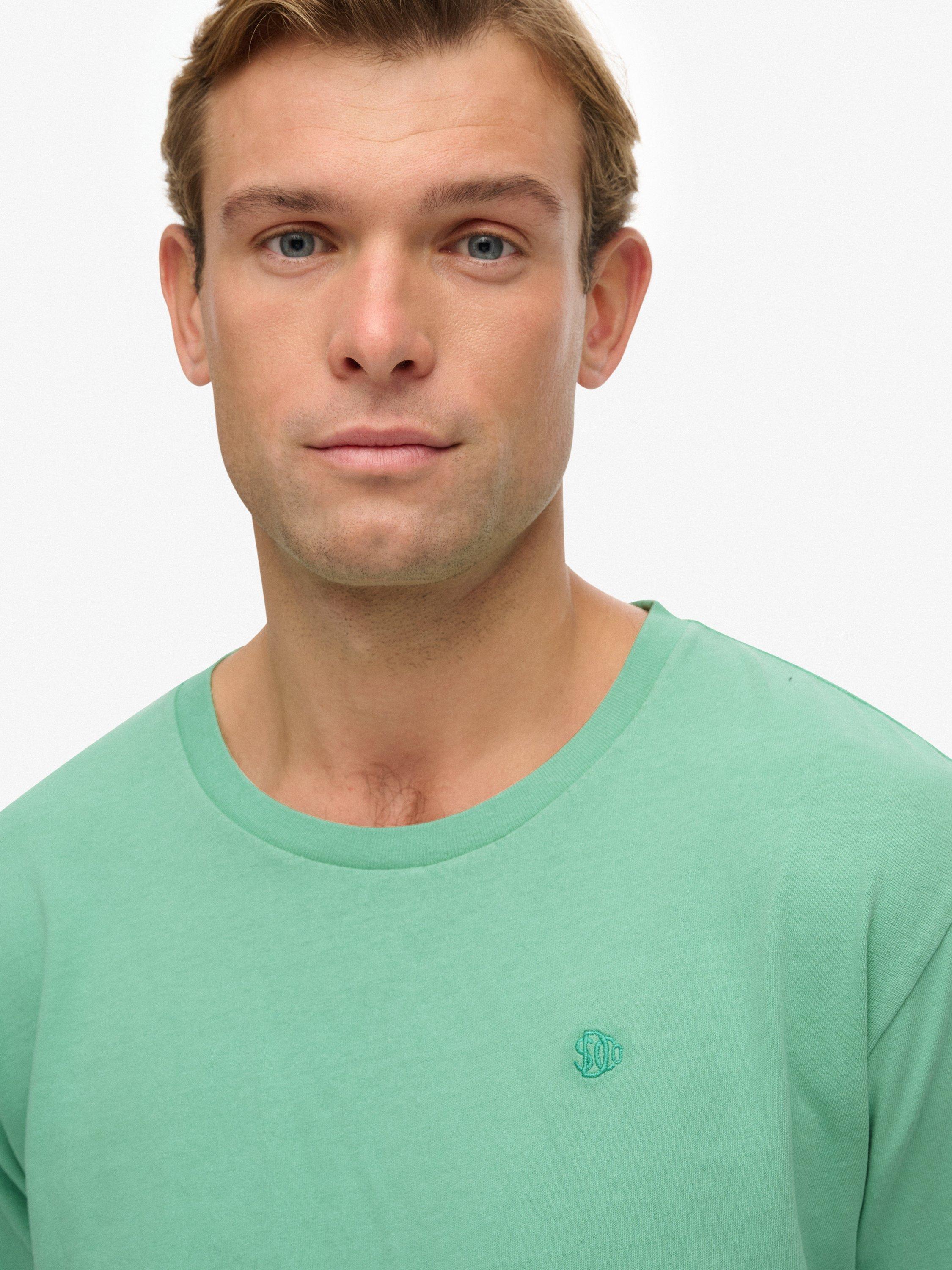 Product image 4 of 5, which shows Superdry Essentials Relaxed T-Shirt, Spearmint Green, M