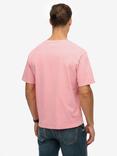 Superdry Essentials Relaxed T-Shirt, Blush Pink