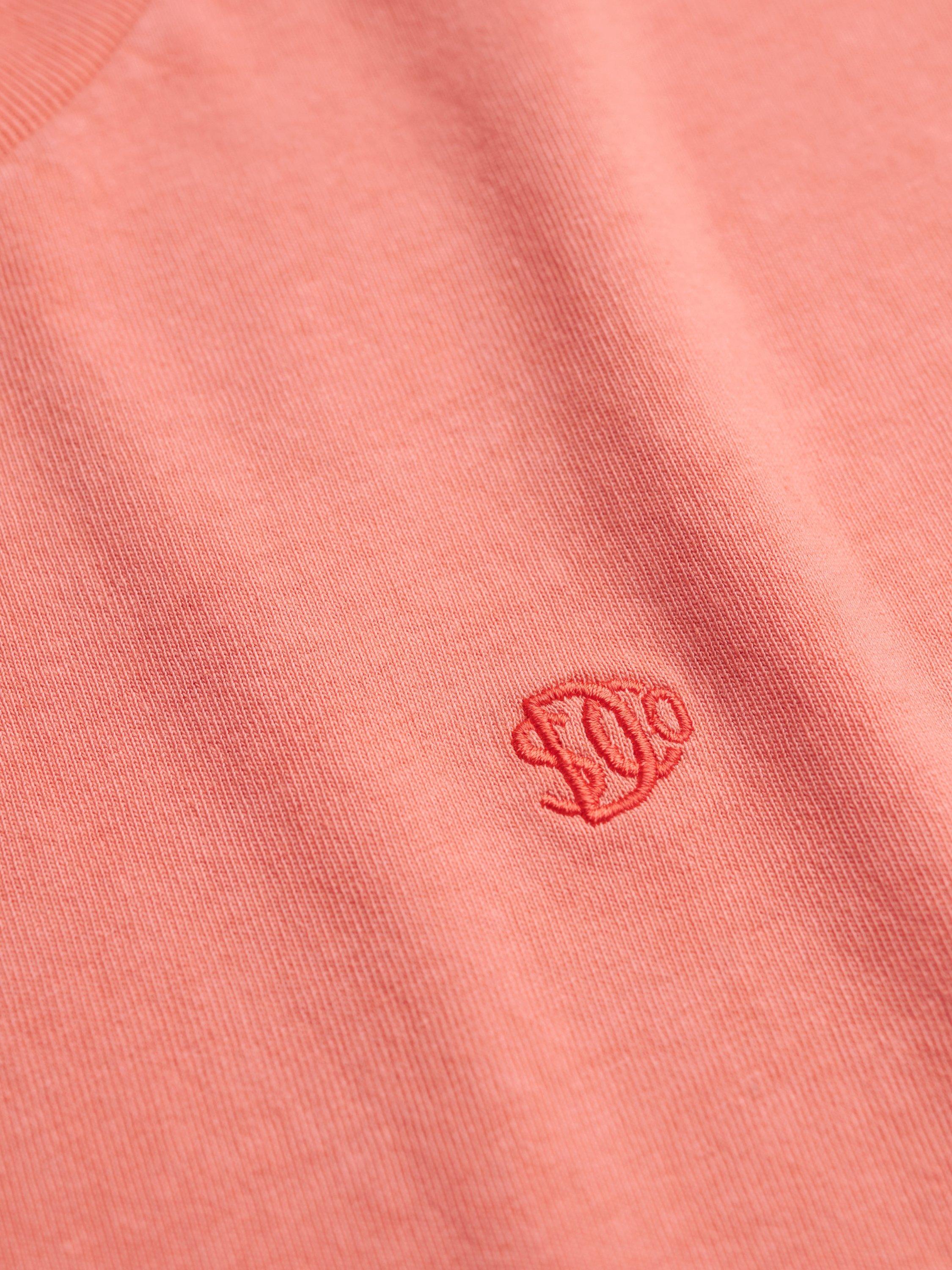 Product image 6 of 6, which shows Superdry Essentials Relaxed T-Shirt, Cali Coral, S