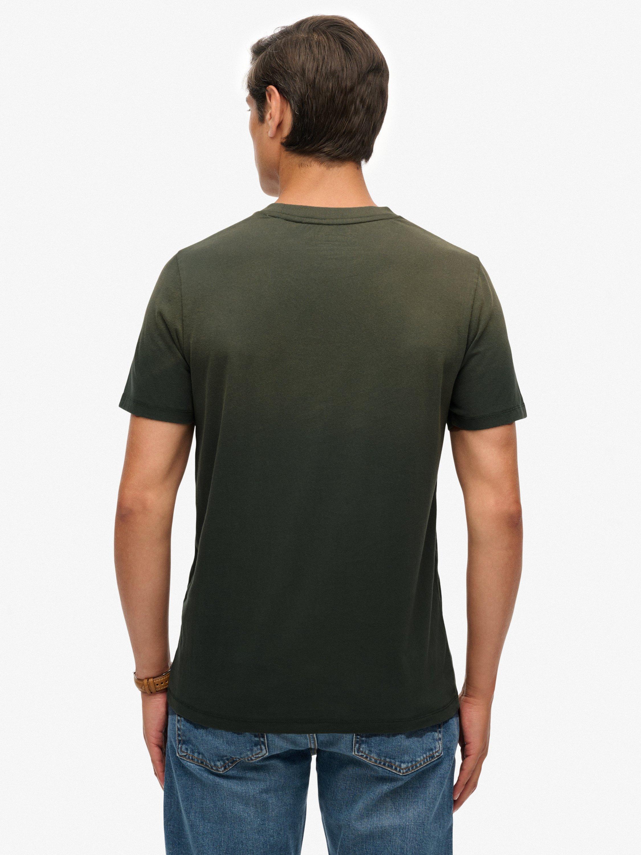 Product image 2 of 5, which shows Superdry Lo-fi Outdoors Relaxed T-Shirt, Eagle Green, XXXL