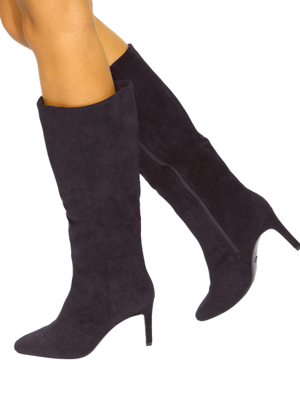 KG Kurt Geiger Treasure Suede Calf Boots - view 2, Brown