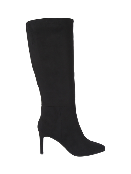 KG Kurt Geiger Treasure Suede Calf Boots, Black
