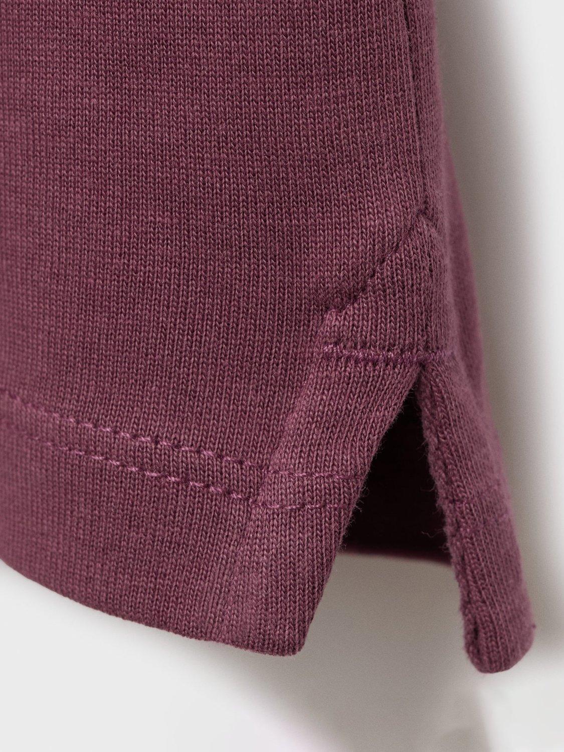 Product image 4 of 5, which shows Mango Kids' Bosco Long Sleeve Polo Shirt, Pink, 9-12 months