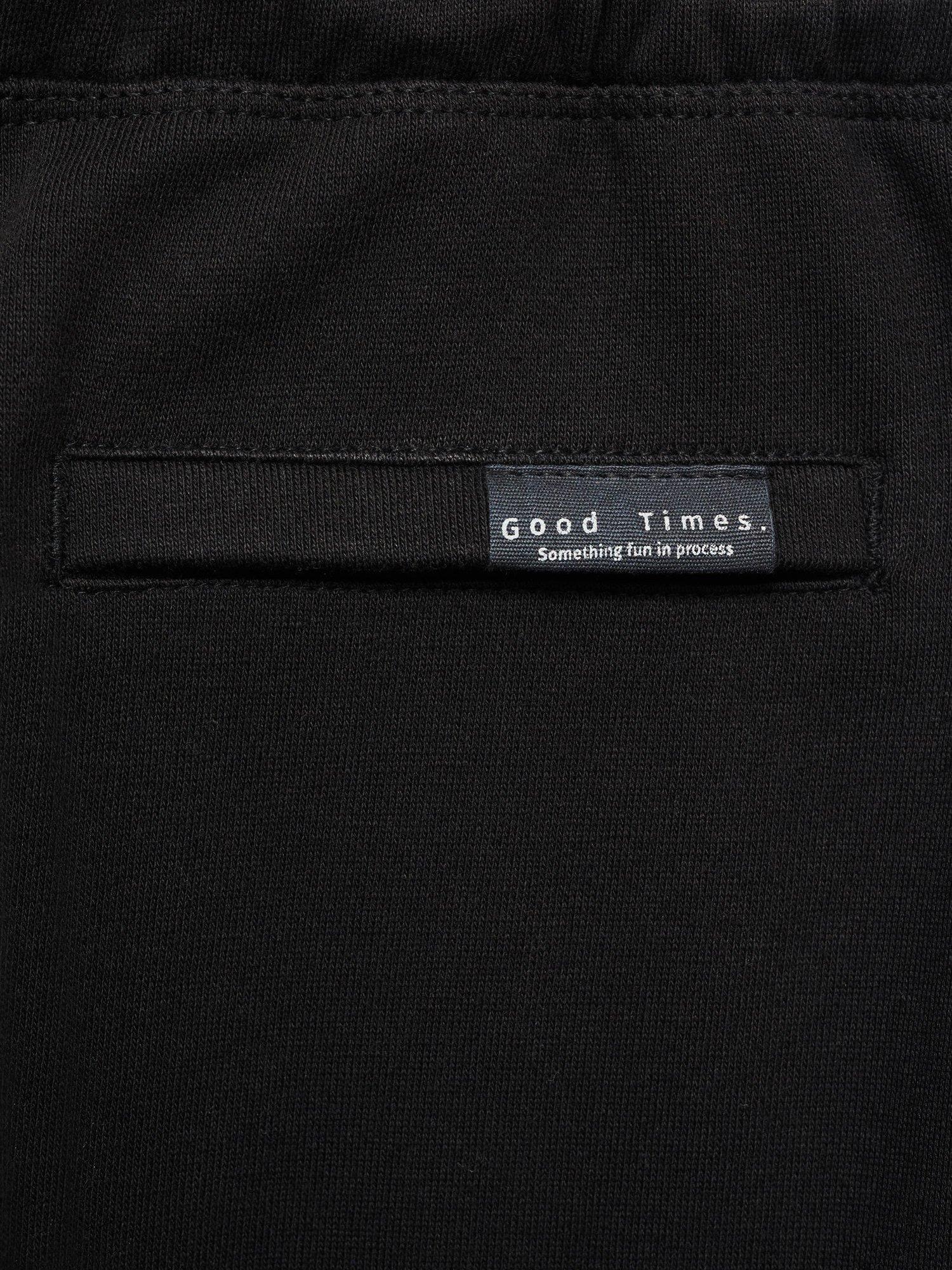 Product image 3 of 4, which shows Mango Kids' Cargo Trousers, Black, 10 years