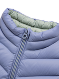 Joules Kids' Sleeveless Showerproof Gilet, Light Blue