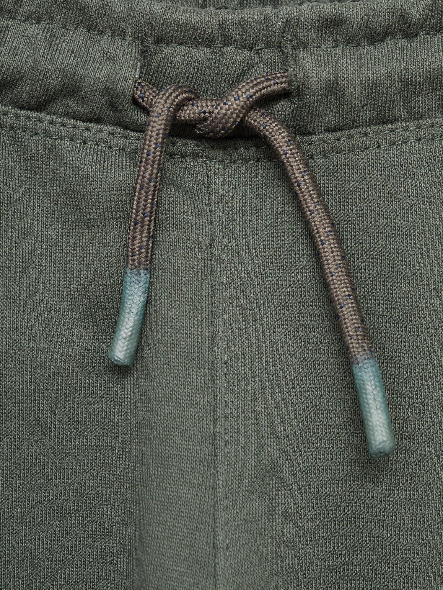 Product image 4 of 4, which shows Mango Kids' Cargo Trousers, Medium Green, 10 years
