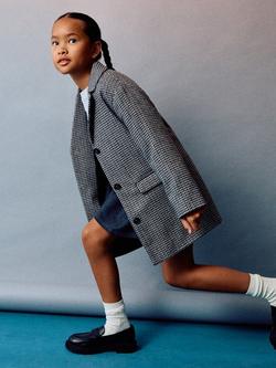 Mango Kids' Laia Loafer Shoes, Black - view 2, Black