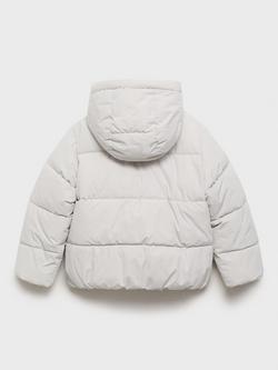 Mango Tina Quilted Jacket - view 2, Grey