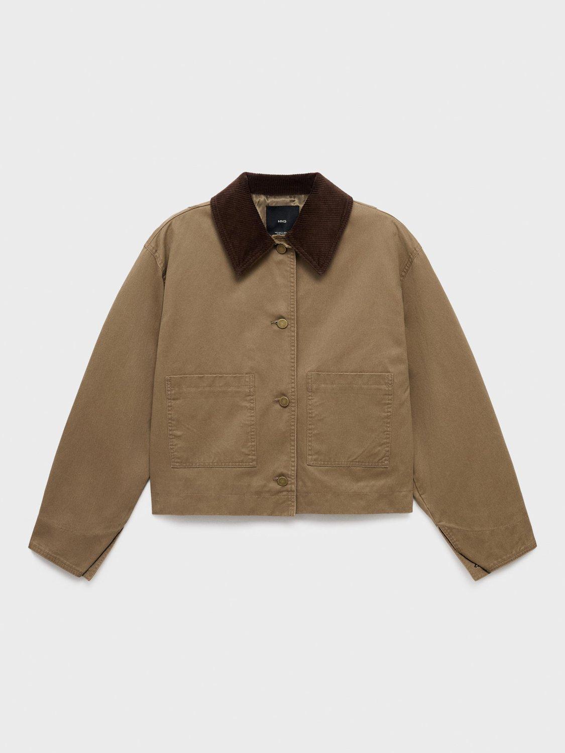 Product image 3 of 8, which shows Mango Garden Barn Jacket, Dark Yellow, S