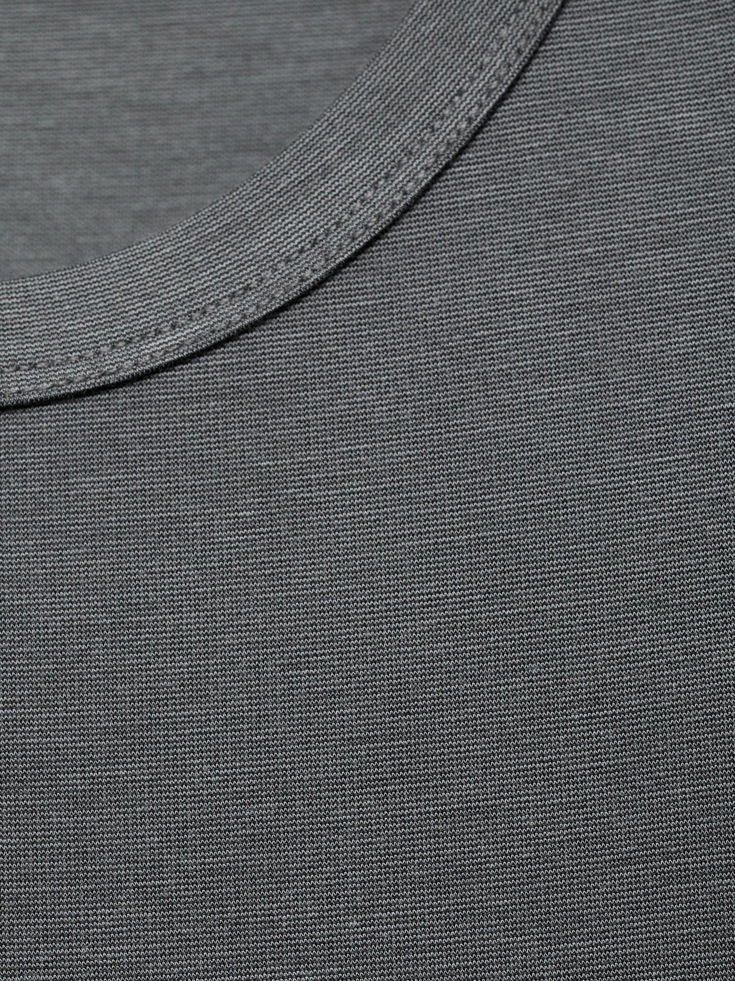 Product image 8 of 8, which shows Mango Megan Belted Midi Dress, Medium Grey, 6