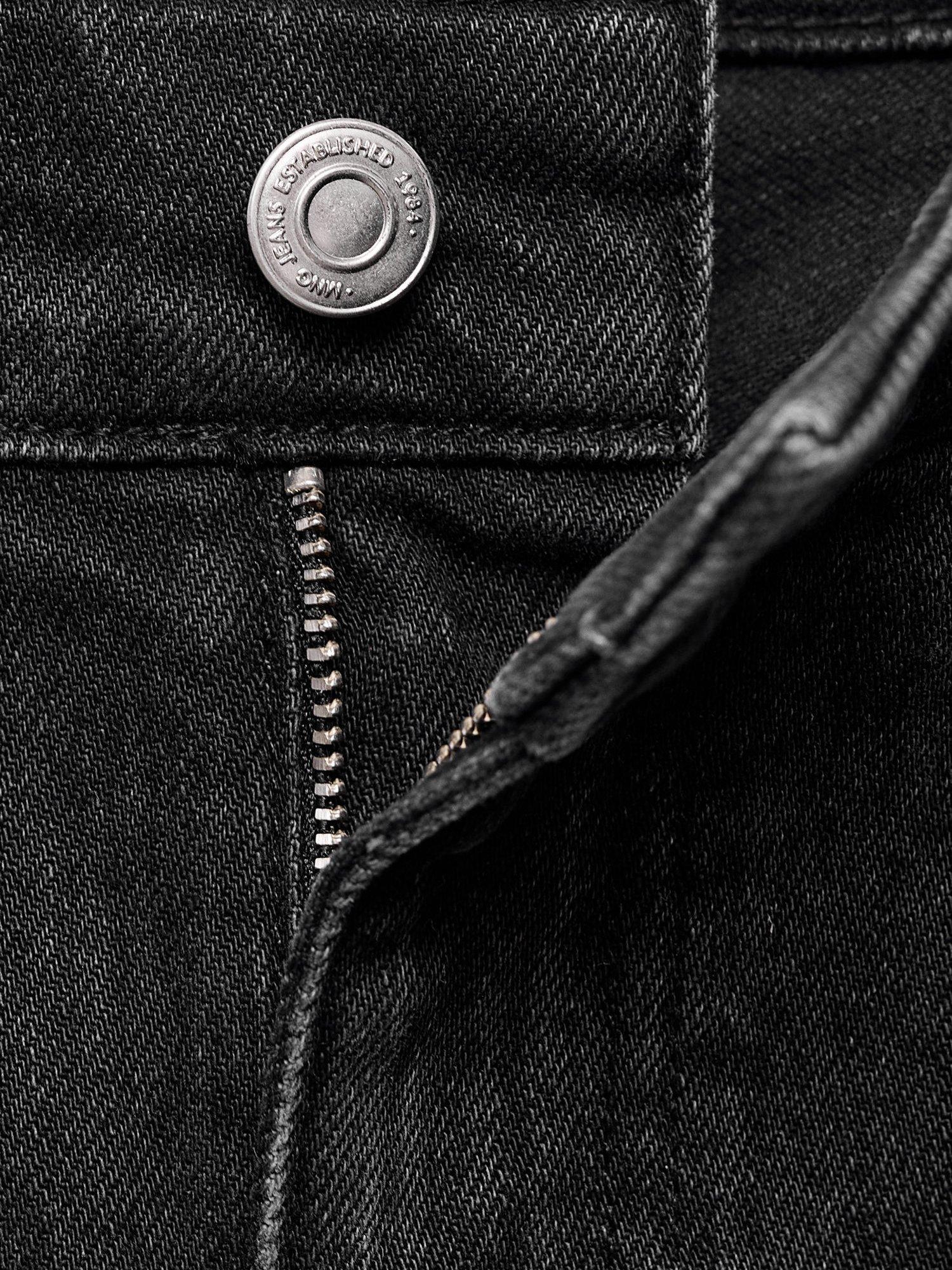 Product image 9 of 9, which shows Mango Blanca Straight Jeans, Open Grey, 10